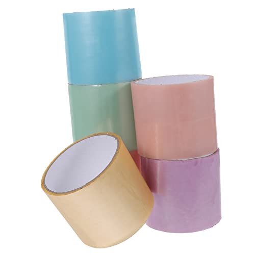 Ciieeo 6 Rolos Bola De Fita Pérola Brinquedos De Fitas Adesivas Fita Planejadora Fitas Adesivas Colo