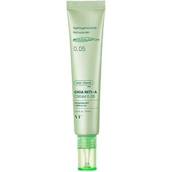 VT COSMETICS VT CICA Cream, Six Types, Moisturizing, Sensitive Skin, Dry Skin, Skin Care, Skin Irritation Skin Care (Retinol 