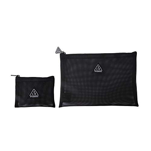 3CE メッシュ ポーチ(ブラック) / 3CE MESH POUCH (Black) [並行輸入品]