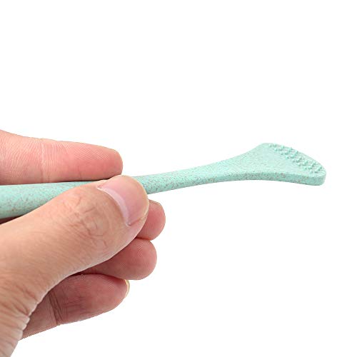 Sunbaca Eliminador de Odores Cuidado Oral Limpador de Língua Limpa Raspador Alça Higiene Boa Respira