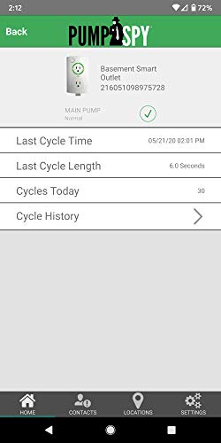 Pumpspy Wifi Sump Pump Smart Outlet With Sump Pump Water Level Sensor, 24/7Monitoring & Alerts, Works With Any 120V Sump Pump, Has Additional Outlet For Backup System For Sump Pump, White #TOP6