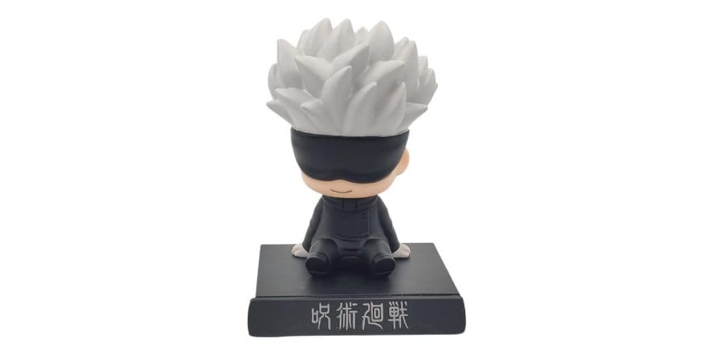 Viaancollection Satoru Gojo Jujutsu Anime Bobble Head Action Figure with PVC Body for Car Dashboard, Office Desk, Study Table, Car Interior (B0D2XFB428) Amazon Price History, Amazon Price Tracker