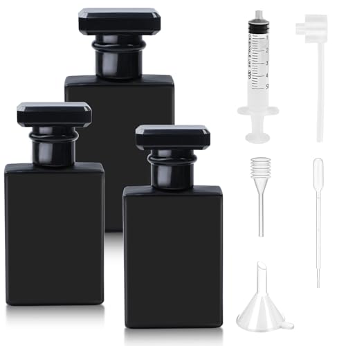 3 Stücke 30ml 50ml Parfüm Abfüller Glas, Parfum Flakon Leer, Flacon zum Befüllen Parfümzerstäuber mâ€¦ – Vignette