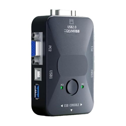 Switch KVM VGA manuel pour éliminer les branchements répétés de câbles