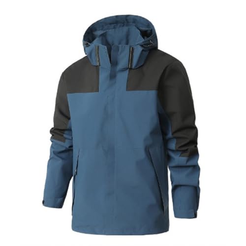 Veste imperméable coupe-vent softshell homme randonnée plein air automne