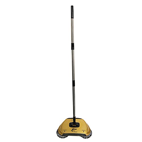 Easy EDGE Gold Lightweight Hardwood Floors Sweeper Metallic
