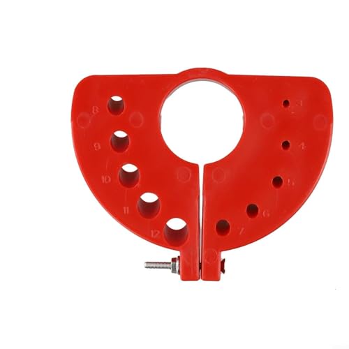 Eawfgtuw Para afilador de brocas, accesorio de amoladora angular, herramienta de molienda portátil de varios tamaños para brocas de acero de alta velocidad cobalto eléctricas (rojo)