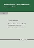  Process-Driven Business Model Analysis and Adaptation: Reference Model for the Software Industry