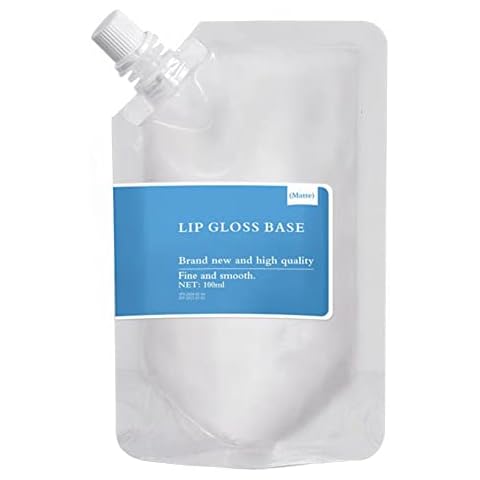Allbestaye Durchsichtig Lipgloss Base Oil Handmade DIY Gel Lippenstift 100ml Cover
