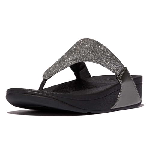 Image of Fitflop Women's Lulu Shimmerlux Toe-Post Sandals