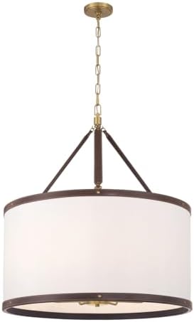 Crystorama Libby Langdon Callahan 28'' Luxe Gold Pendant