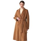 Cappotto Di Lana Elegante Da Donna A Maniche Lunghe