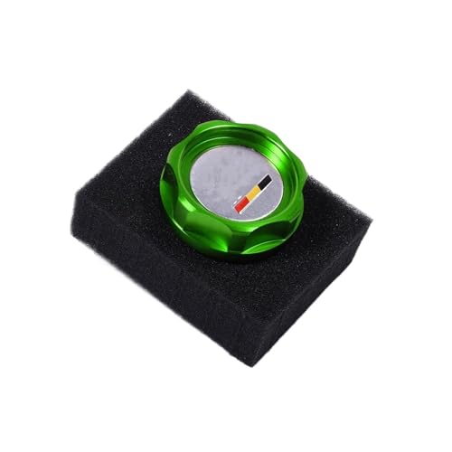 Tapa de depósito Mugen gris y verde para solucionar el desgaste en tu Civic