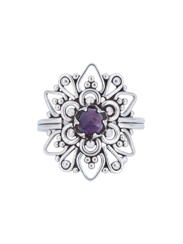 Bague argent 925 MUDARA-EMPAT mantraroma au quotidien avec style unique