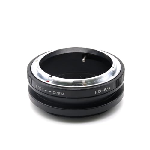 Toileum FD-EOS Rマウントアダプターリング キヤノン FDマウントレンズに対応 キヤノン EOS RFマウントカメラボディーに対応 EOS R52 R62 R8 R100 R50 R7 R10 R3 R5 RPカメラ用アダプターリング 無限遠