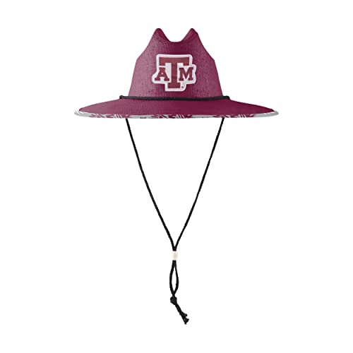 Image of FOCO Texas A&M Aggies NCAA Team Color Straw Hat