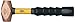 Brass Hammer 1 3/8" Face 12" Super Grip Fiberglass Handle