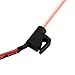 INJORA 2PCS LED Whip Light Side Fixed for 1/18 SCX24 1/24 RC Crawlers(Red)