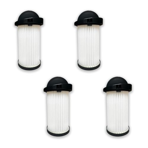 Nispira EV-PMF Premium True HEPA Vacuum Filter Replacement for Eye-Vac Pre-motor Professional 4 Pack