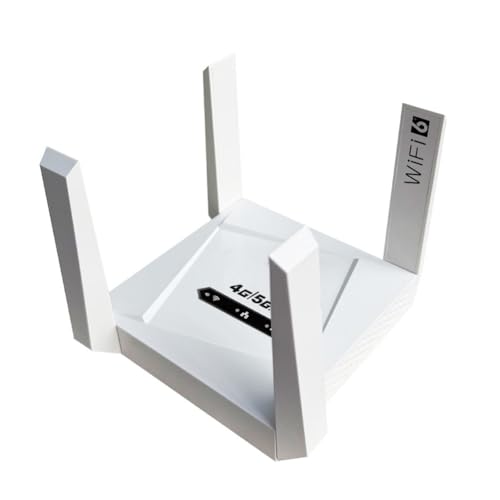 Jnchdghwa Repetidor WiFi 6 4G 5G Cpe de 300 Mbps, Extensor Inalámbrico, Amplificador de Señal WiFi LTE