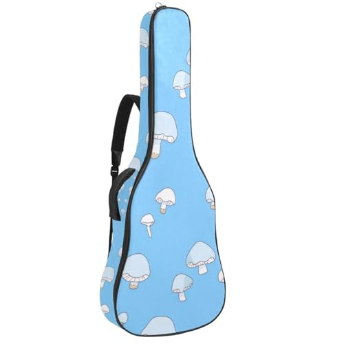 Sac pour guitare acoustique à motif champignon pour vos cours et trajets