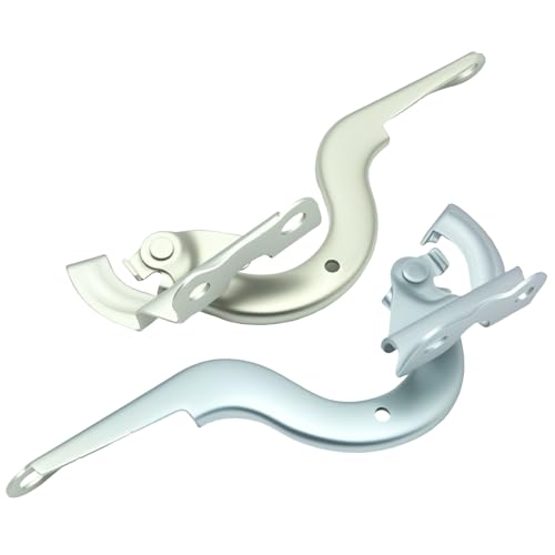 Zreneyfex 1 Pair 5342002250 Hood Hinge (Driver and Passenger Side) Replacement for Toyota Corolla Hood Hinge 2014 2015 2016 Replaces TO1236187 TO1236188 5341002220