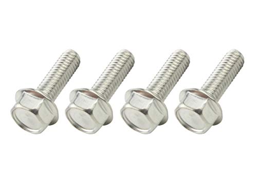 ポッシュフェイス(POSH FAITH) バイク用品 フランジ6角ボルト ステンレス 4個入 M6X20 920620-S1のサムネイル