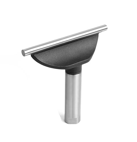 BMWOOD 6 Tool Rest with 1 Diameter Total Length 4 Post Woodlathe Heavy Duty Round Bar Straight Tool Rest.