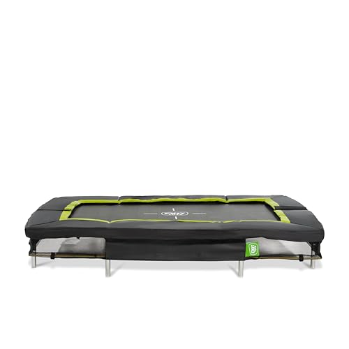 EXIT Silhouette Sports Bodentrampolin 153x214cm - schwarz
