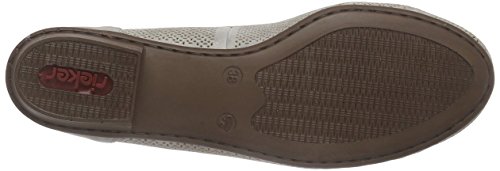 Rieker 46065 Women Closed Toe, Ballerine Donna