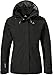 Schöffel Damen 3in1 Jacket Style Okere WMS, wasserdichte, atmungsaktive Outdoorjacke mit herausnehmbarer Fleecejacke, warme 3in1 Jacke mit verstellbarer Kapuze, black, 46