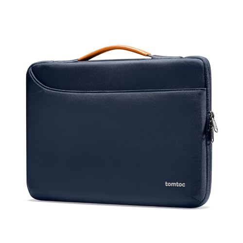 Defender 16" Laptop Çantası – 360° Darbe Koruma, Suya Dayanıklı, Ultra İnce Taşınabilir Kılıf, MacBook Pro/Air ve 16" Notebook Uyumlu, Lacivert A22F3B5