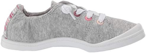 Roxy Girl's Bayshore Slip ON Sneaker Shoe, Grey Heather Review | Image 5