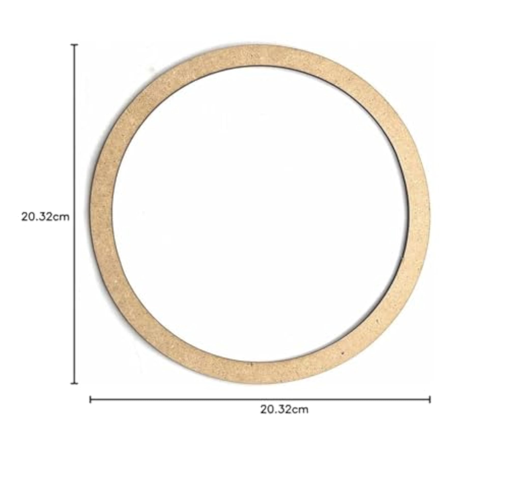 Peacock MDF Engraved Design Wall Plate for DIY, Craft Decor