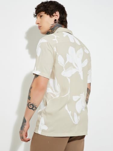 Image of Max Men's Floral Regular Fit Shirt