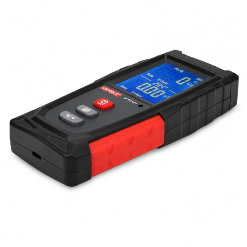 Image of Portable LCD Digital EMF Meter, Household Radiation Detector for Electric Magnetic Field, Tester for Phone Computer TV Refrigerator HV Power Lines