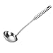 TBWHL 304 Stainless Steel Soup Spoon Ladle - Cook, Stir, Dip and Serve Soups, Sauces with Heavy Duty Commercial Caterer Restaurant Quality Cooking Utensils