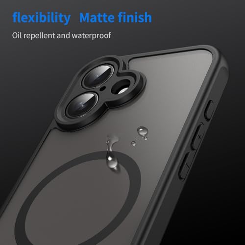 Coque mate pour iPhone 16 Pro Max violette rigide antichoc - 6