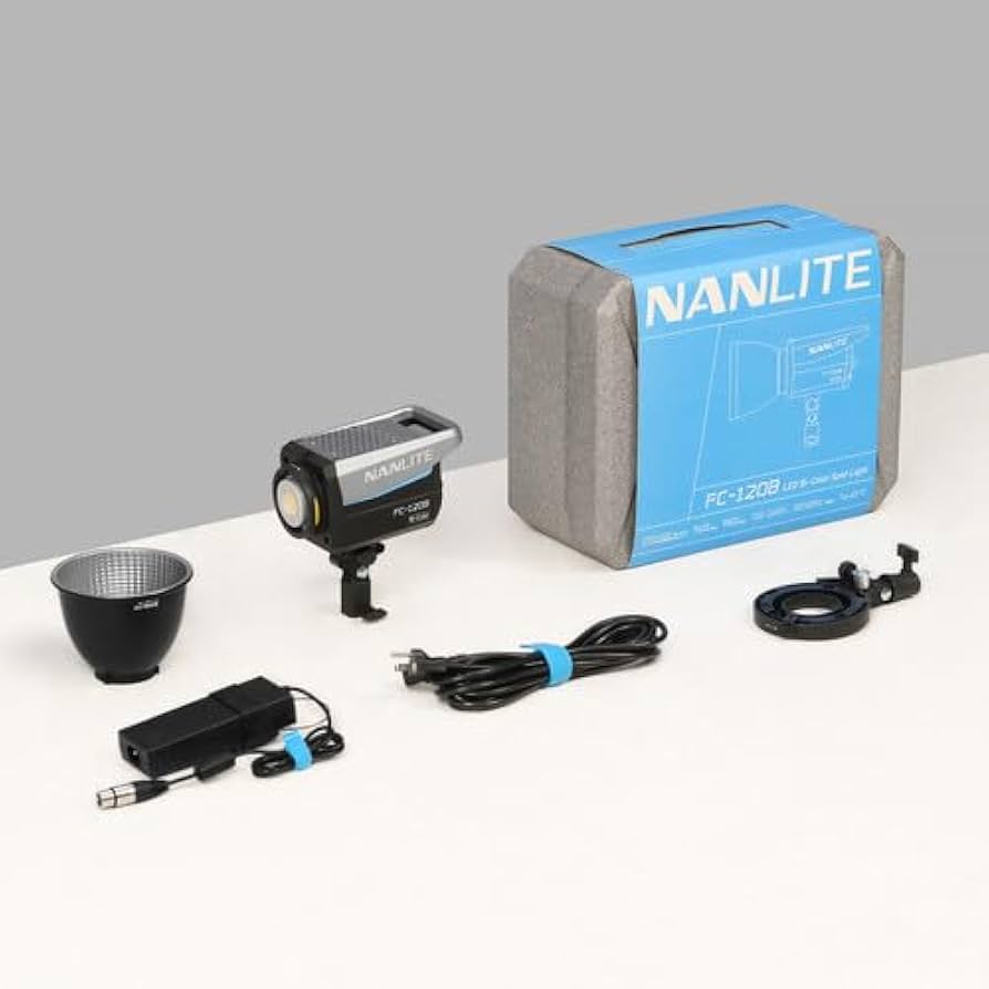 NANLITE FC-120B ナンライト　スタジオライト Amazon.com : NanLite FC-120B 120W Bi-Color LED Spotlight : Electronics