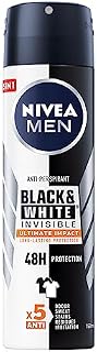 NIVEA MEN Black&White 48 H Ultimate Impact Antyperspirant w sprayu dla mężczyzn 150 ml