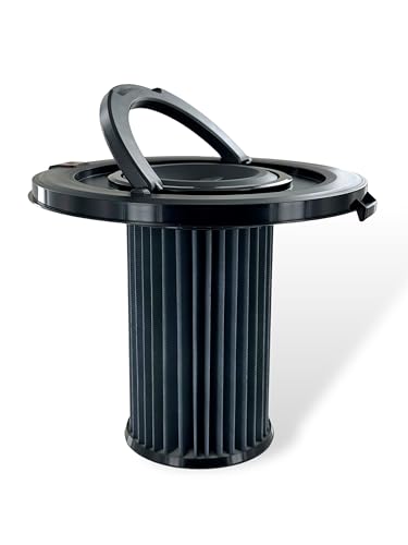 DL-pro Lamellar Filter Cylinder with Handle for Bosch Relaxx'x Ultimate Zoo Pro Animal 12017969 12027830 Cylinder Filter Dust Filter for Vacuum Cleaners