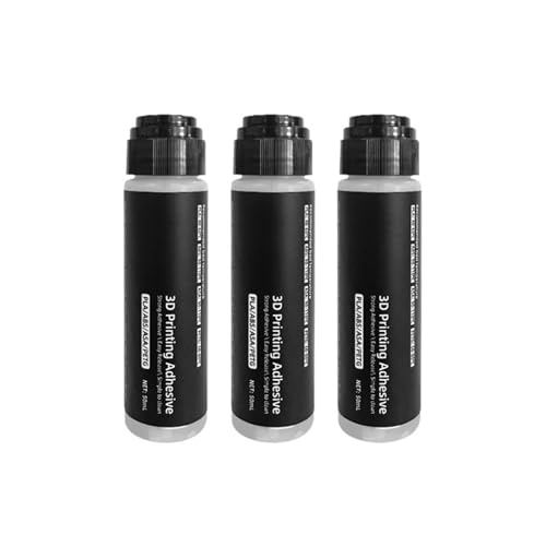 Compatible with Flashforge 3D Printing Glue 50ml/Bottle Compatible with PLA/ABS/PETG/ASA Compatible with Adventurer 5M Series(3PCS)