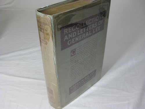 Recollections and Letters of General Robert E. Lee B00085DDAQ Book Cover