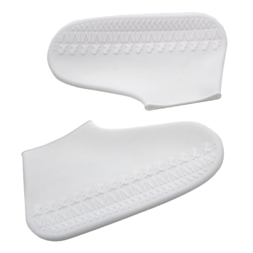 SUPVOX 2 pares cubre zapatos para niños, cubiertas impermeables antideslizantes de silicona para adultos y niños