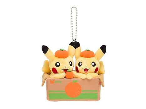 Amazon.co.jp: ペアピカチュウとえひめみかんマスコット