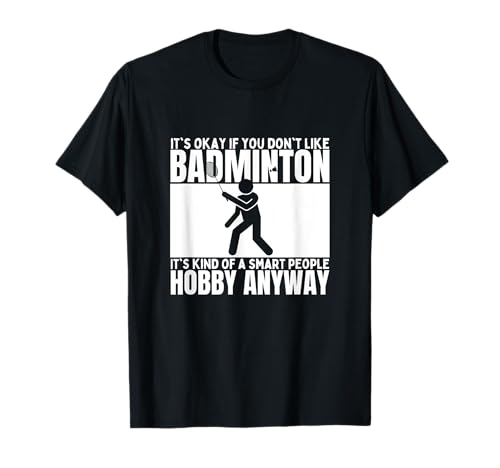 Badminton Is For Smart People Shuttlecock Funny oh~g TVc
