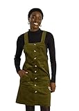 Larges bretelles Grain de Malice Robe Chasuble Courte en Velours