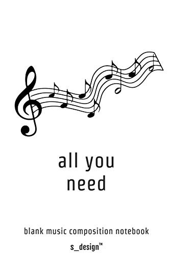 Music Notebook for Music Composition / Song-Writing / Song-Texting / Songtext Writing: [120 pages blank dotted dot grid paper] image 3