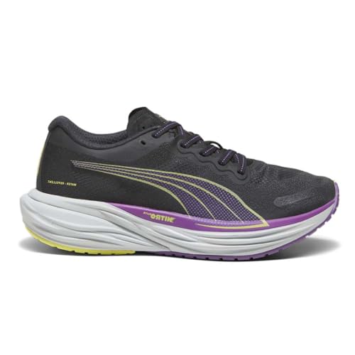 PUMA Womens Deviate Nitro 2 Running Sneakers Shoes - Black, Purple
