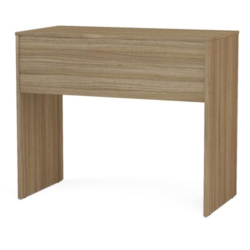 Escrivaninha Tijuca com 2 gavetas Castanho Politorno